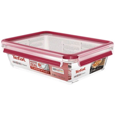 Tefal Staklena posuda sa poklopcem, 2 lit., MasterSeal Glass - N1041110