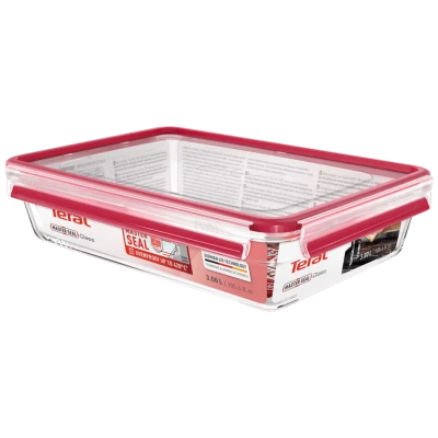 Tefal Staklena posuda sa poklopcem, 3 lit., MasterSeal Glass - N1041210