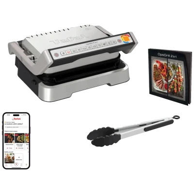 Tefal Grill kontaktni, 2u1, 2000W, Optigrill - GC773D30