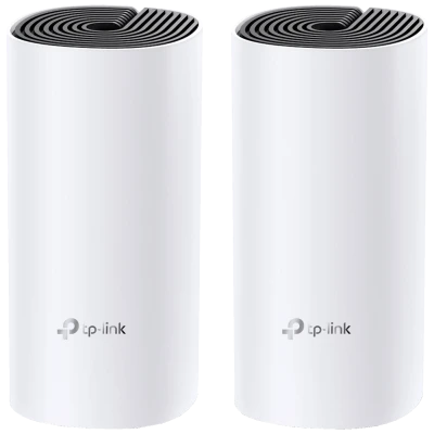 TP-LINK Wireless Mesh Extender-Access Point, Dual Band, 1167 Mbps - Deco M4 2-Pack; AC1200