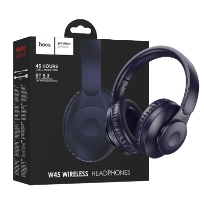 hoco. Slušalice bežične, Bluetooth - W45 Enjoy, Blue