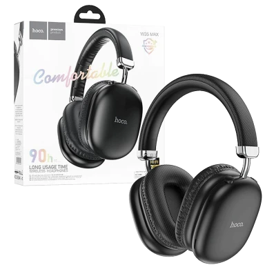 hoco. Slušalice bežične, Bluetooth - W35 Max Joy Black
