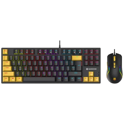 Tracer Tastatura sa osvjetljenjem, optički miš, gaming set, USB - GAMEZONE HORNET87 USB