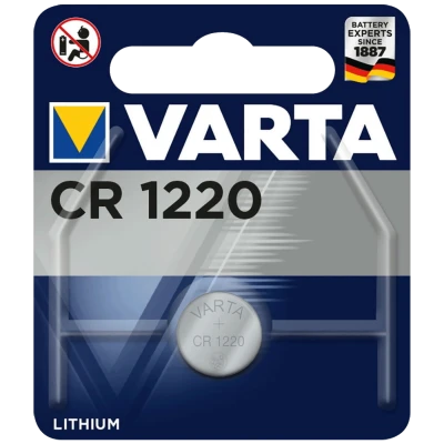 Varta Baterija litijska, CR1220, 3 V, dugmasta, blister 1 kom