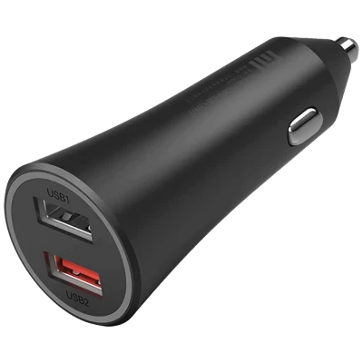 Xiaomi Auto punjač, 2 x USB, 37W, 12-24 V, 2.4 A - Mi 37W Dual-Port Car Charger