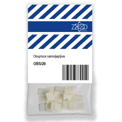 ZED electronic Obujmica samoljepljiva, pak. 20 kom. - OBS/20