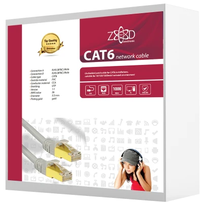 ZED electronic Mrežni FTP kabl, CAT6, 20 met - FTP6/20