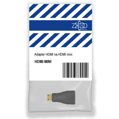 ZED electronic Adapter HDMI mini (muški) - HDMI input (ženski) - HDMI-MINI