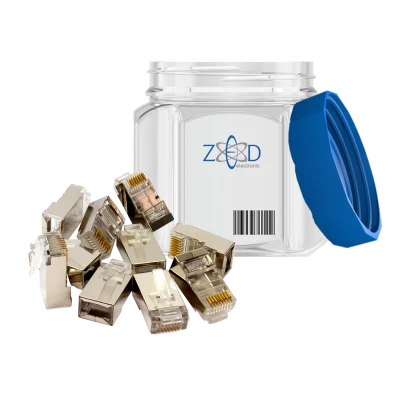 ZED electronic Mrežni konektor 8/8, RJ45, Cat6,  50 komada - FTPK-M/50