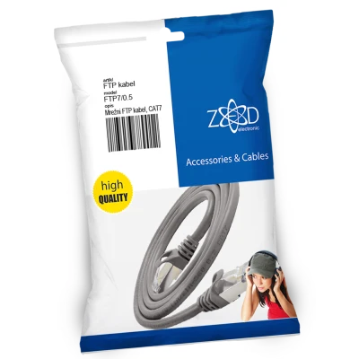ZED electronic Mrežni FTP kabl, CAT7, dužina 0.5 metara - FTP7/0.5