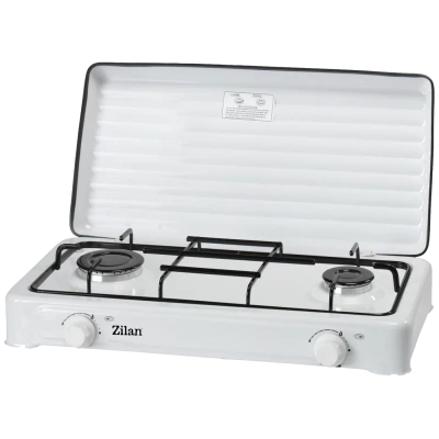 Zilan Plinski rešo sa 2 plamenika, 1600 W, bijela - ZLN0025/WH