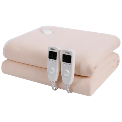 Zilan Električna deka, dvostruka širina,2 x 60 W,160 x 140 cm, bež - ZLN4120  (double)