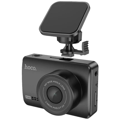 hoco. Auto kamera, 2 Mpxiel, 2.45 IPS", FullHD, microSD - DV2