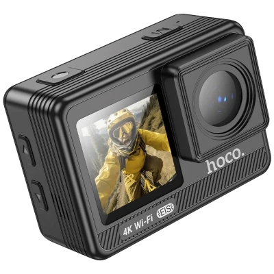 hoco. Sportska kamera, 1.3"/ 2" IPS LCD, 4K UHD, WiFi, microSD - DV102