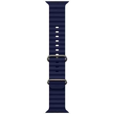 hoco. Silikonski remen za iWatch, 42/44/45/49mm, plava - iWatch WA12 Evening Blue