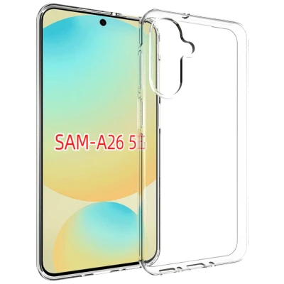 NN-Su Maska za Samsung A26 5G, Transparent - Galaxy A26 5G TPU Phone Case
