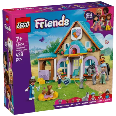 Lego Veterinarska klinika za konje i ljubimce, LEGO Friends