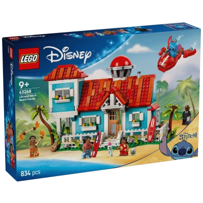 Lego Lilo i Stitch u kući na plaži, LEGO Disney Princess