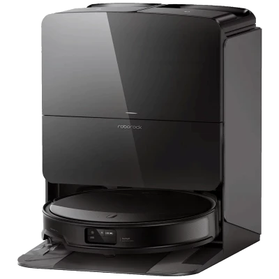 Roborock Robot usisavač sa stanicom za pražnjenje, 6400 mAh, WiFi - Saros 10R Black