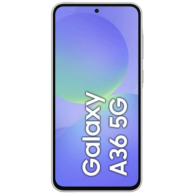 Samsung Smartphone 6.7", Octa Core 2.4GHz, RAM 6GB, 50Mpixel - Galaxy A36 5G 6GB/128GB White