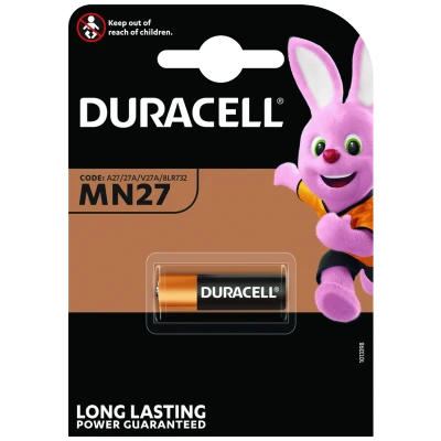 Duracell Baterija alkalna, 12 V, LR27A, LR27, MN27, 27AE - MN27 A27 B1