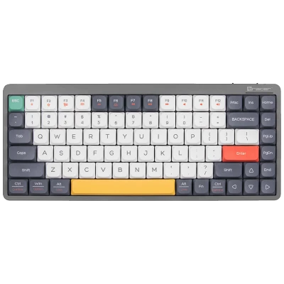 Tracer Tastatura sa osvjetljenjem, USB/BT/WiFi, gaming, mehanička - FINA 84 Grey