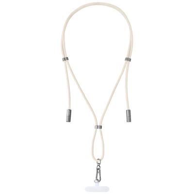 (Intenso) Vezica za mobitel i kabel za punjenje/podatkovni kabel - Cell Phone Charging Lanyard Beige