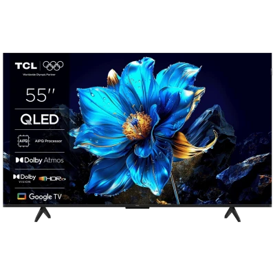 TCL Televizor Smart QLED P7K UHD 55", Google TV - 55P7K
