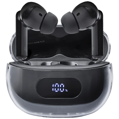 (Intenso) Slušalice bežične sa kutijicom za punjenje, ANC, Bluetooth - Buds Plus T310AE Black