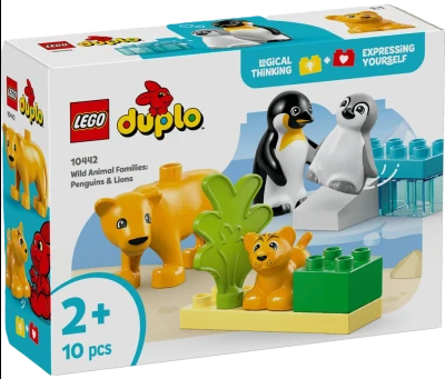 Lego Obitelji divljih životinja: pingvini i lavovi