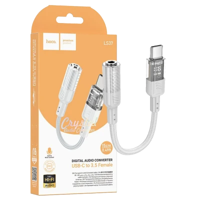 hoco. Adapter za slušalice, USB type C na 3.5 mm - LS37 Spirit USB-C