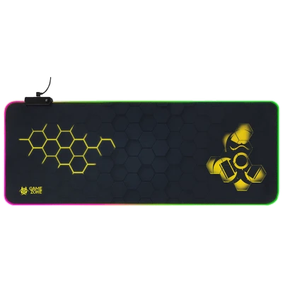 Tracer Podloga za miš, RGB, 80 x 30 cm - GAMEZONE Hexy1