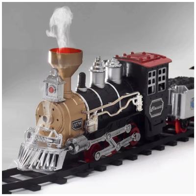 home Mini željeznica na baterije, lokomotiva sa 3 vagona - TRN 01