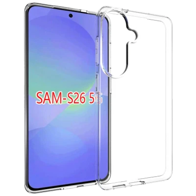NN-Su Maska za Samsung S26 5G, Transparent - Galaxy S26 5G TPU Phone Case