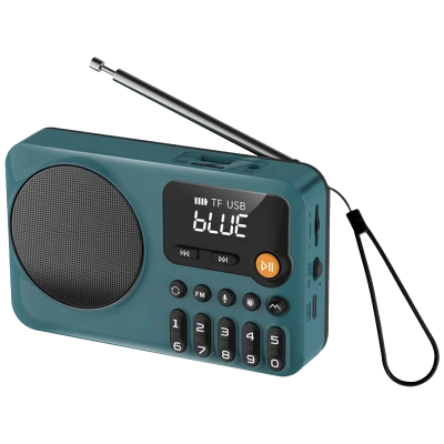 MeanIT Zvučnik bežični, FM radio, Bluetooth, USB, TF Card - B6