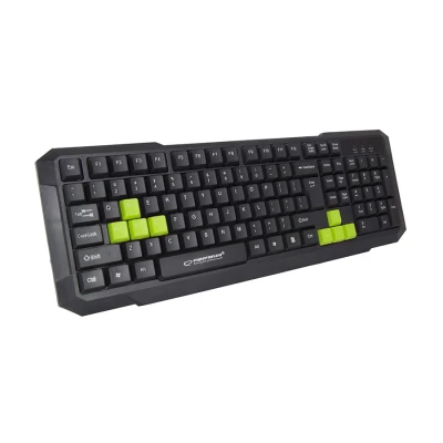 Tastatura gaming ESPERANZA ASPIS GREEN EGK102G