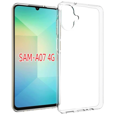 NN-Su Maska za Samsung A07, Transparent - Galaxy A07 TPU Phone Case