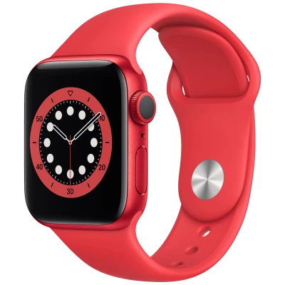 Apple SAT pametni, 1.57" LTPO OLED zaslon, vodootporan BT, WiFI - Watch Series 6 GPS 40mm Red