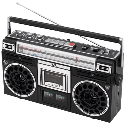 SAL Retro radio + BT bežični zvučnik, FM, MP3, AUX - RRT BROOKLYN