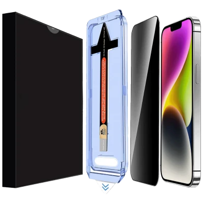NN-Su Zaštitno staklo za zaštitu privatnosti za iPhone 14 - iPhone 14 Privacy Tempered Glass