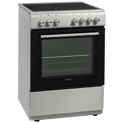 VOX Štednjak 4 staklokeramičke ringle, pećnica 69 lit., 60cm - CHT 6205 IX