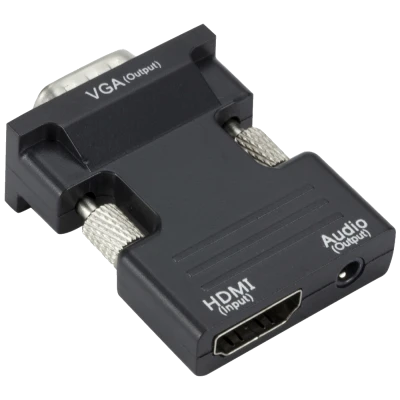 NN-Su Adapter HDMI na VGA + audio - HDMI to VGA Adapter With Audio