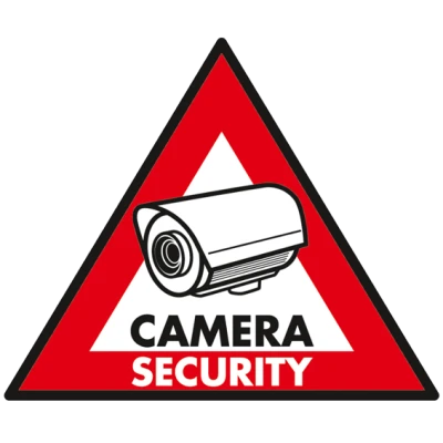 Eule Set 5 naljepnica "Camera Security" - SEC-ST-CS
