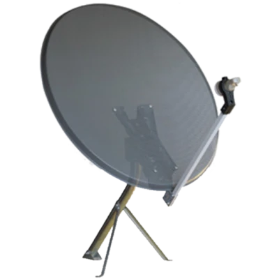 Falcom Sat. Antena 97cm šupljikavi, Triax leđa i pribor, Anthracite - M97A TRX