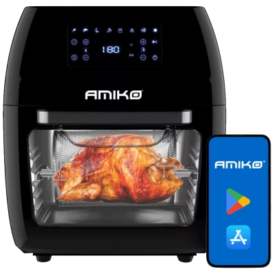 Amiko Friteza na vrući zrak sa grilom, 1700W, 12 lit., WiFi - A80 WiFi
