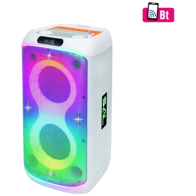 SAL Zvučnik bežični sa mikrofonom, Bluetooth, LED efekti, 60W - PAR216WH