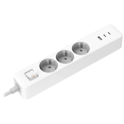 Xiaomi Produžni kabel, 3 utičnice, 1 x USB, 2 x USB C, 1.4 met. - 20 W Power Strip (2C1A)