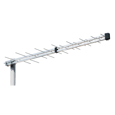 Iskra Antena Loga UHF sa pojačalom, 24,5 dB(i), RG6U 10 met. - P-2845 DTT/G SET