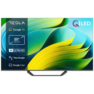 Tesla Televizor Smart QLED 4K UltraHD 55", Series 6, Google TV - Q55E655GUS