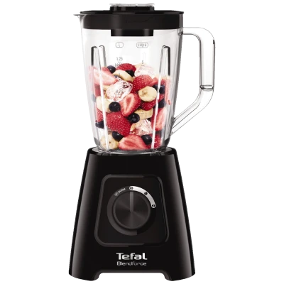 Tefal Blender, zapremina 2 lit, 600 W, BlendForce II, crna - BL420838